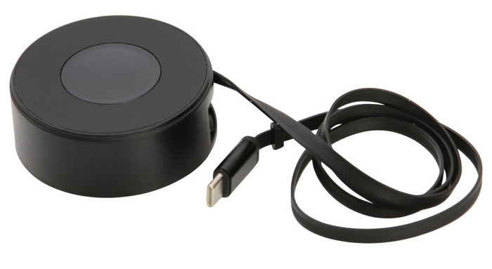 Trådløs oplader m/USB-C-udtrækskabel